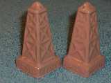 Celebration derrick shakers glazed terra cotta rose